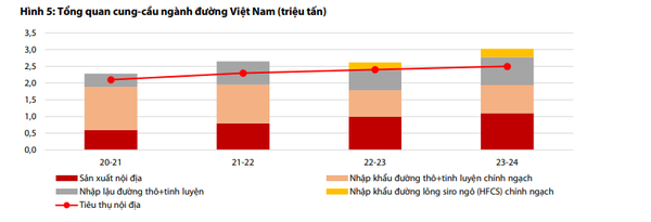 tổng quan cung cầu ngành đường QNS