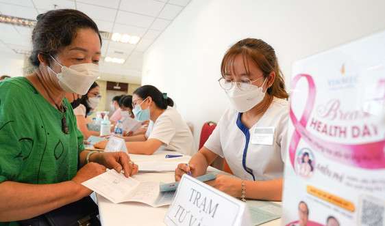 GE HealthCare và Vinmec hợp tác tổ chức giúp nâng cao nhận thức về ung thư vú tại Việt Nam