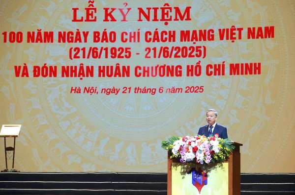tổng bí thư tô lâm 100 năm báo chí