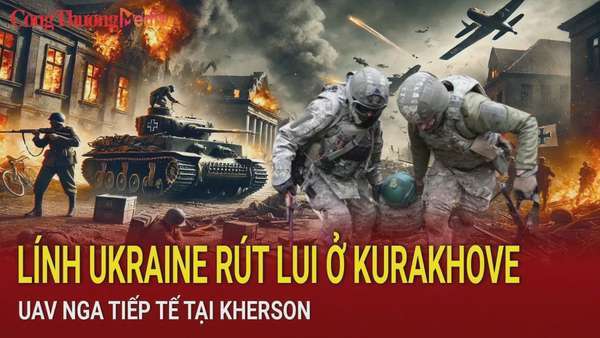 Chiến sự Nga-Ukraine sáng 17/12: Lính Ukraine rút lui ở Kurakhove; UAV Nga tiếp viện tại Kherson