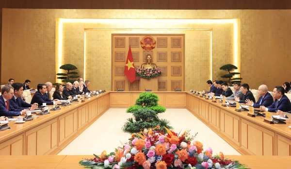 Phó Thủ tướng Hồ Đức Phớc làm việc với Đoàn doanh nghiệp Pháp- Ảnh 1. Phó Thủ tướng Hồ Đức Phớc làm việc với Đoàn doanh nghiệp Pháp- Ảnh 1.