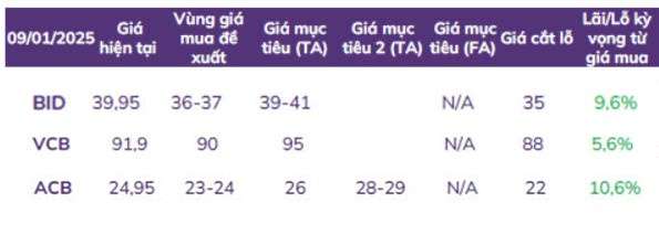 Chọn cổ phiếu đầu tư trong tháng 1: ABS Research gọi tên 3 mã đầu ngành ngân hàng