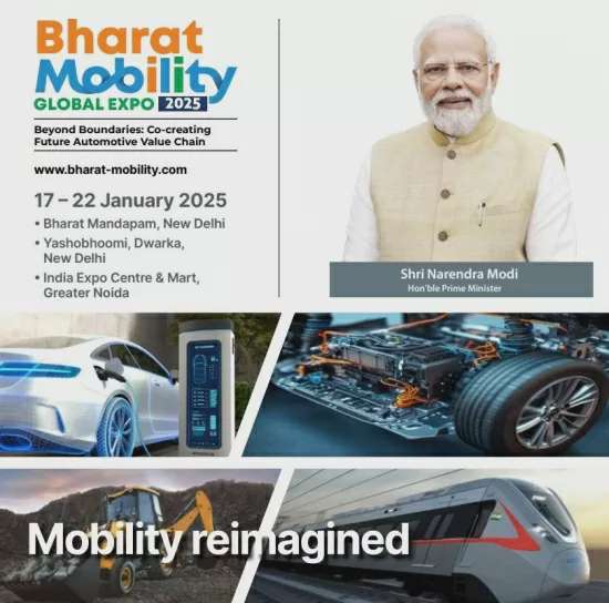 Mời tham dự Triển lãm toàn cầu Bharat Mobility 2025