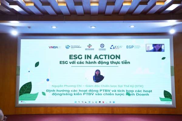 Thực hành ESG: Từ hành động thực tiễn đến giá trị bền vững