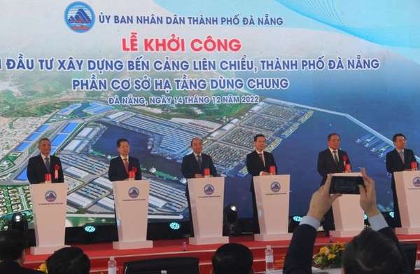 UBND Thành phố Đà Nẵng chính thức khởi công Dự án đầu tư Bến cảng Liên Chiểu