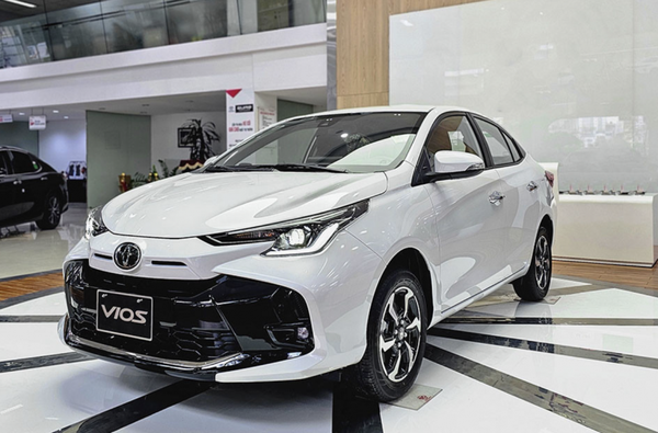 Điểm danh 10 mẫu ô tô bán chạy nhất tháng 6/2023: Toyota Vios trở lại ngôi vương