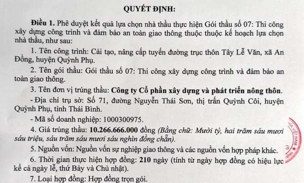 Xây dựng và Phát triển Nông thôn khẳng định năng lực tại các công trình hạ tầng quê lúa