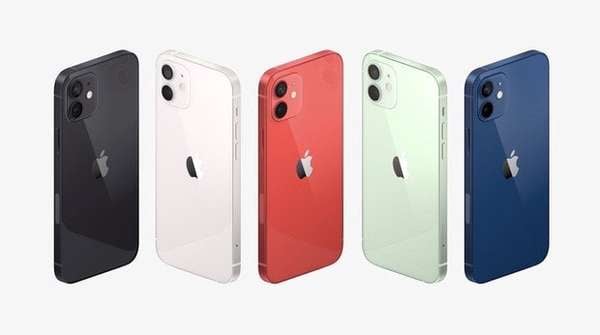 các màu iphone 12