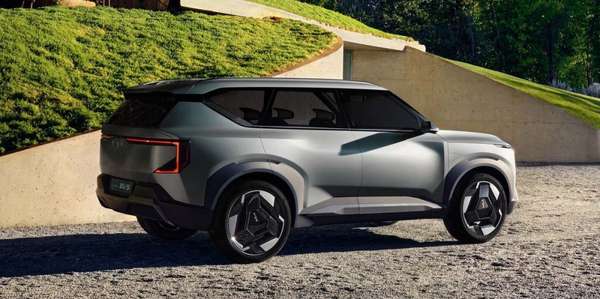 Siêu SUV thuần điện nhà KIA sắp ra mắt với thiết kế  