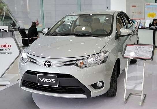 Toyota VN giới thiệu Vios 2014 thiết kế ngoại thất mới 3 phiên bản giá  538561612 triệu đồng