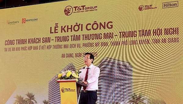 T&T Group khởi công xây dựng khách sạn 5 sao tiêu chuẩn quốc tế đầu tiên tại ĐBSCL