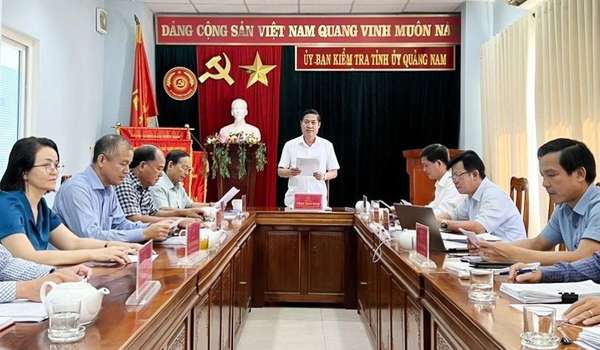 Quảng Nam: Phó Bí thư Thường trực Huyện ủy Phú Ninh bị kỷ luật khiển trách