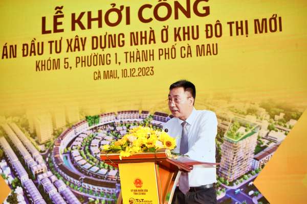 T&T Group khởi công dự án đô thị hơn 1.000 tỷ đồng tại Cà Mau