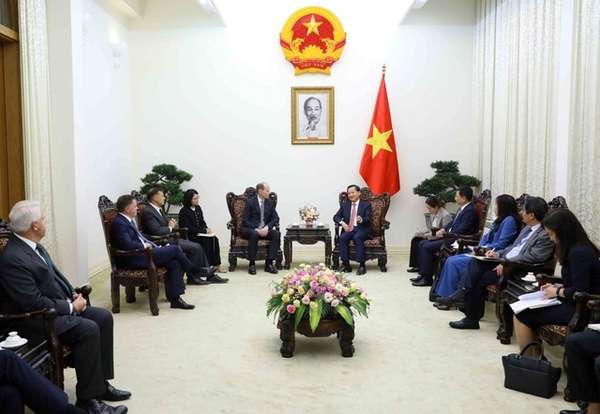Phó Thủ tướng Lê Minh Khái tiếp ông Shayne Elliott, Tổng Giám đốc Tập đoàn ANZ