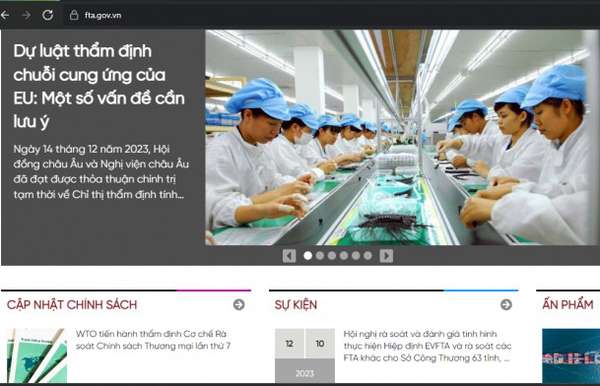 Đổi mới cách tuyên truyền qua cổng thông tin FTAP