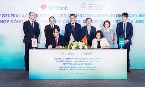 VPBank vay 150 triệu USD từ JBIC thúc đẩy năng lượng tái tạo