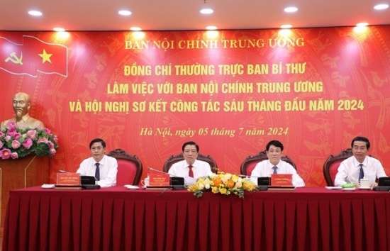 Ban Nội chính Trung ương tập trung đẩy nhanh tiến độ điều tra các vụ án tham nhũng, tiêu cực