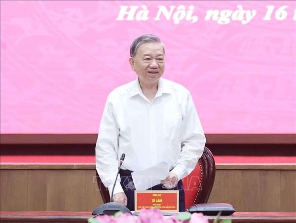Tổng Bí thư Tô Lâm: Định hình một tầm nhìn mới cho Thủ đô trong thời đại mới- Ảnh 1. Tổng Bí thư Tô Lâm: Định hình một tầm nhìn mới cho Thủ đô trong thời đại mới- Ảnh 1.