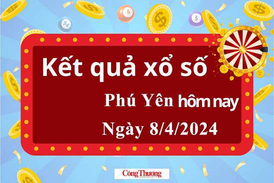 XSPY 8/4, Kết quả xổ số Phú Yên hôm nay 8/4/2024, KQXSPY thứ Hai ngày 8 tháng 4