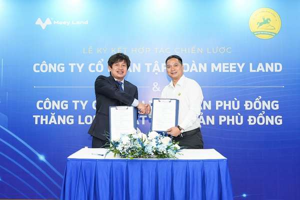 Lễ ký kết hợp tác chiến lược giữa Meey Land và Bất động sản Phù Đổng 