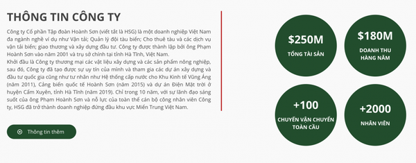 Từ “kép phụ” thành “kép chính”, Tập đoàn Hoành Sơn đã “tròn vai”?