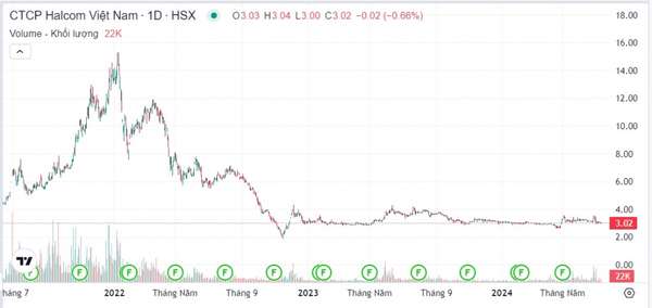 Halcom Việt Nam (HID) chuyển lãi thành lỗ sau kiểm toán, thị giá cổ phiếu chỉ ngang cốc trà đá