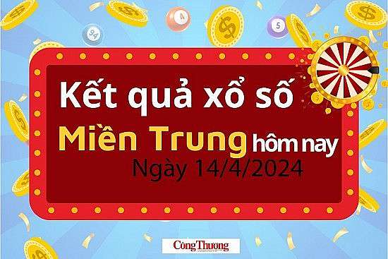 XSMT 14/4, Kết quả xổ số miền Trung hôm nay 14/4/2024,xổ số miền Trung ngày 14 tháng 4, trực tiếp XSMT 14/4