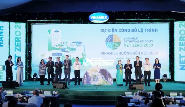 Vinamilk là đơn vị tiên phong công bố các cam kết về Net Zero và lộ trình thực hiện tại Việt Nam