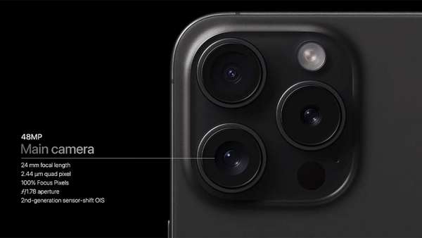 Hệ thống Camera iPhone 15 Pro Max mạnh mẽ