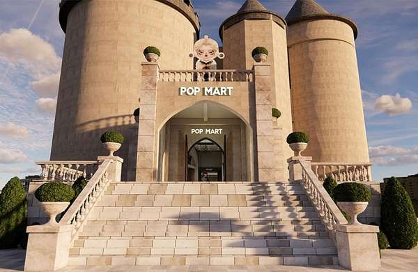 Mô hình cửa hàng POP MART tại Sun World Ba Na Hills lấy cảm hứng từ phong cách kiến trúc của Làng Pháp