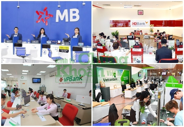 Vietcombank sẽ hỗ trợ CB Bank, MB sẽ hỗ trợ Ocean Bank, VPBank sẽ hỗ trợ GP Bank và HDBank sẽ hỗ trợ ngân hàng Đông Á (DAB).