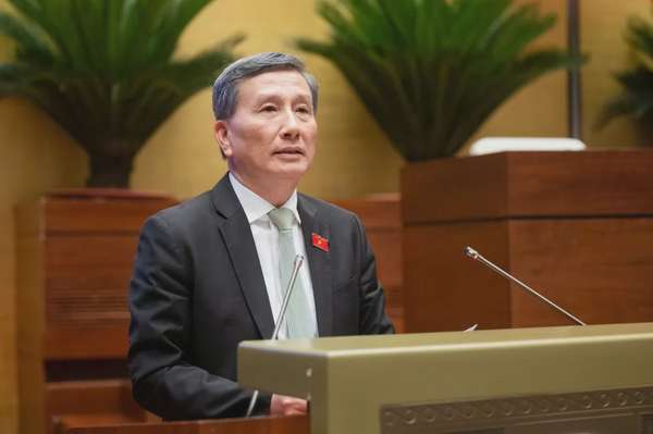 Chủ nhiệm Ủy ban Khoa học, Công nghệ và Môi trường của Quốc hội Lê Quang Huy. Ảnh: VPQH