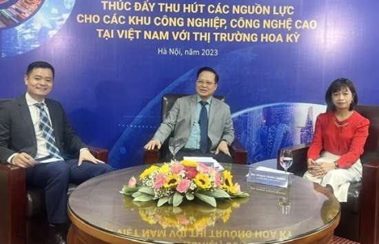 Thu hút nguồn lực từ Hoa Kỳ cho khu công nghiệp, công nghệ cao