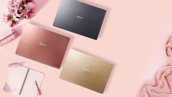 Acer Swift 3 SF314 hồng: Chiếc máy tính sở hữu màu sắc khiến chị em 
