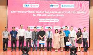 Bộ Công Thương đào tạo chuyển đổi số cho các Ban quản lý chợ, tiểu thương
