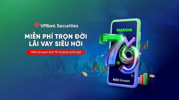 Gói margin với lãi suất “thấp chưa từng có” tại VPBankS