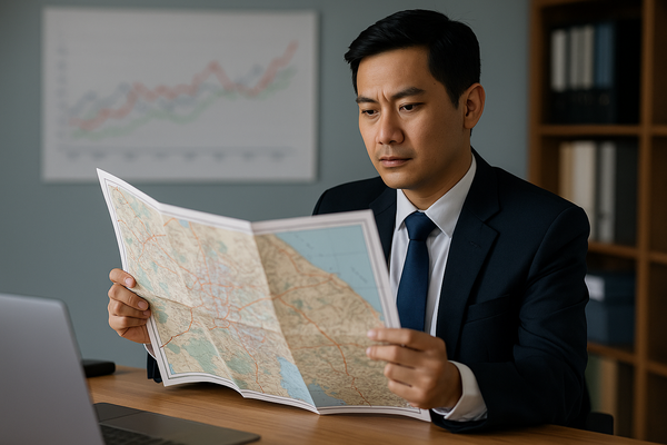 Đi buôn nhớ phường, đi đường nhớ lối