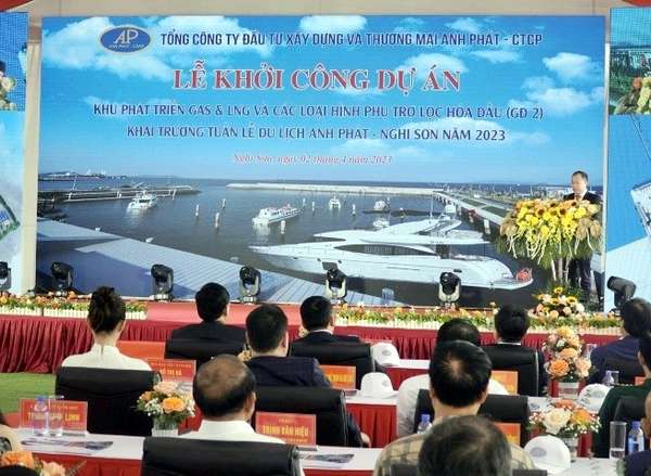 Khởi công dự án Khu phát triển GAS - LNG gần 4.000 tỷ đồng ở Thanh Hóa