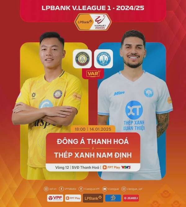 Nhận định bóng đá Thanh Hóa và Nam Định, vòng 12 V-League