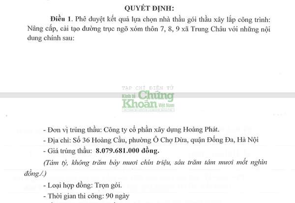 Thắng dễ gói thầu 98 tỷ đồng ở ‘sân nhà’ Đan Phượng, năng lực bộ đôi Hoàng Phát – Hải Hoàng có gì nổi bật?