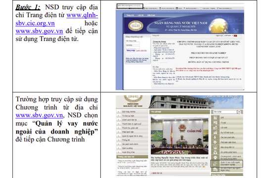 Đăng ký tài khoản truy cập trên trang điện tử về Quản lý vay nước ngoài của doanh nghiệp