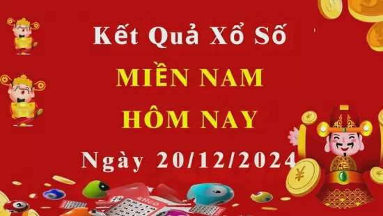 Kết quả Xổ số miền Nam ngày 20/12/2024, KQXSMN ngày 20 tháng 12, XSMN 20/12, xổ số miền Nam hôm nay