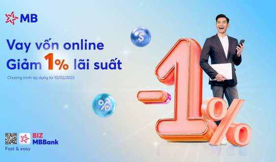 MB tiên phong giảm lãi suất vay tới 1%/năm để hỗ trợ khách hàng doanh nghiệp