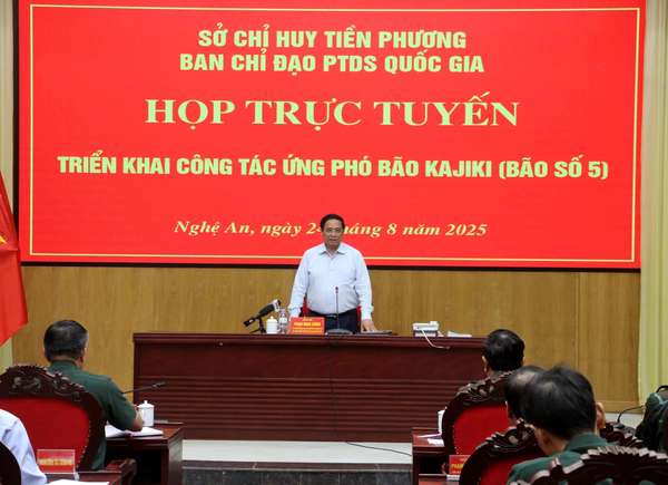 Thủ tướng họp khẩn ứng phó bão số 5: Bảo vệ tính mạng nhân dân là mục tiêu cao nhất- Ảnh 2.