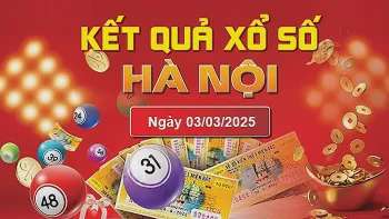 XSHN 3/3, kết quả xổ số Hà Nội hôm nay 3/3/2025, KQXSHN