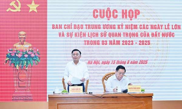 Chuẩn bị tốt nhất cho Lễ kỷ niệm 80 năm Cách mạng tháng Tám và Quốc khánh 2/9- Ảnh 2.