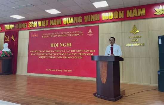 Công ty TNHH MTV Viện Thuốc lá: Nâng cao hiệu quả nghiên cứu khoa học và sản xuất kinh doanh