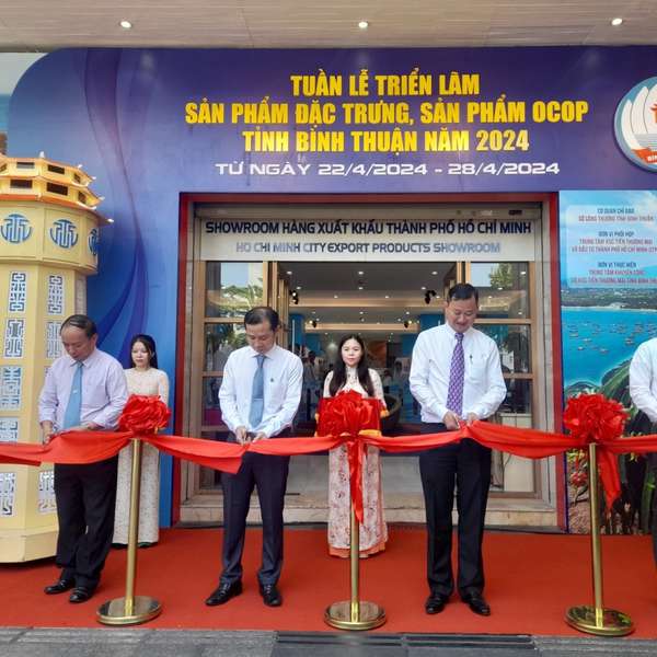Bình Thuận quảng bá kết nối giao thương cho sản phẩm đặc trưng, OCOP tại TP.HCM
