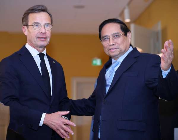 Việt Nam - Thụy Điển trở thành Đối tác chiến lược về khoa học-công nghệ và đổi mới sáng tạo- Ảnh 1. Việt Nam - Thụy Điển trở thành Đối tác chiến lược về khoa học-công nghệ và đổi mới sáng tạo- Ảnh 1.