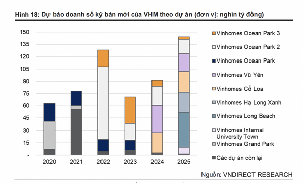 VNDirect dự báo Vinhomes (VHM) sẽ “hốt bạc” trong năm 2024